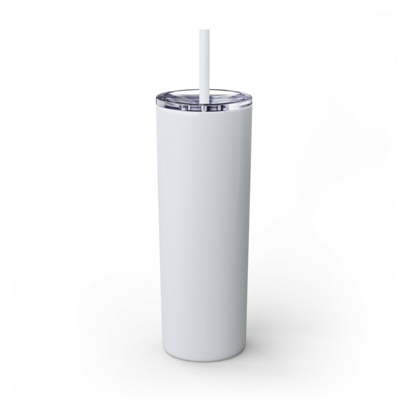 Fighting Fourteen Skinny Tumbler with Straw, 20oz - Image 12