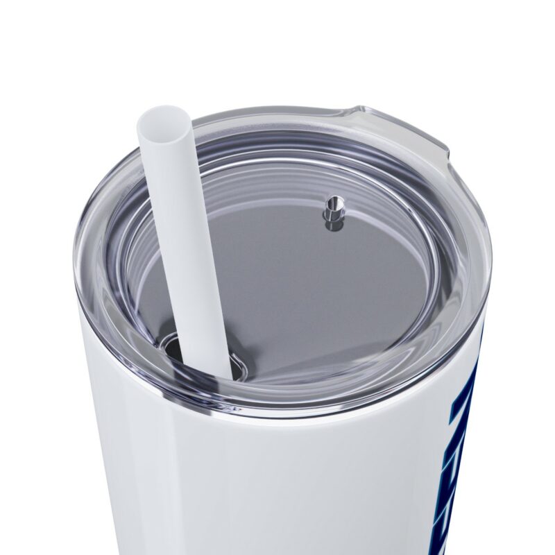 Fighting Fourteen Skinny Tumbler with Straw, 20oz - Image 16