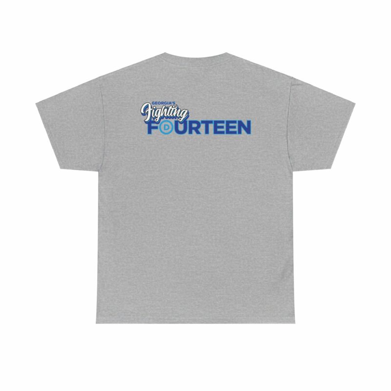 Georgia's Fighting Fourteen Unisex Heavy Cotton Tee - Image 57