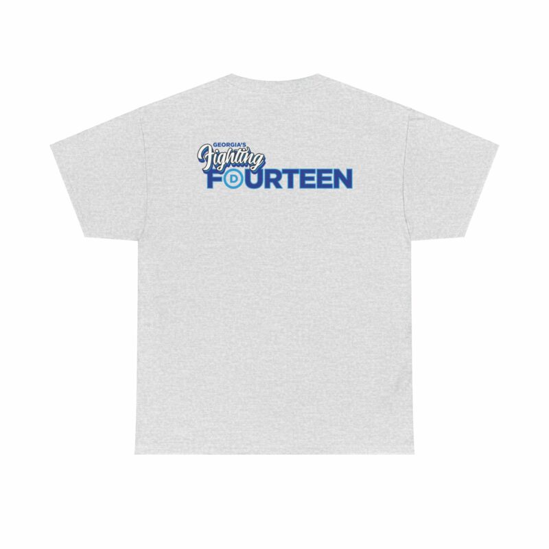 Georgia's Fighting Fourteen Unisex Heavy Cotton Tee - Image 3