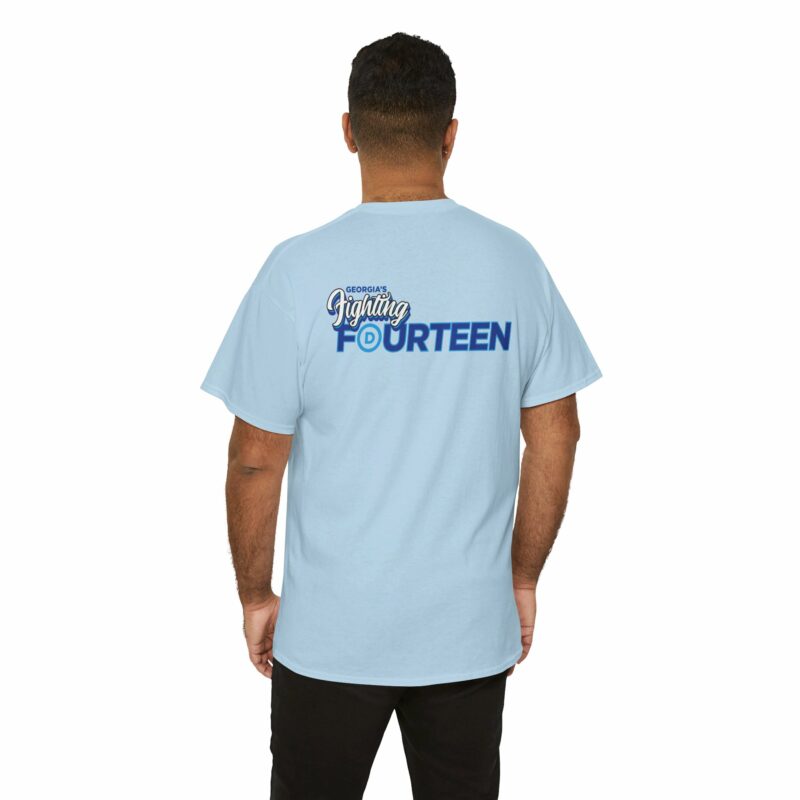 Georgia's Fighting Fourteen Unisex Heavy Cotton Tee - Image 82