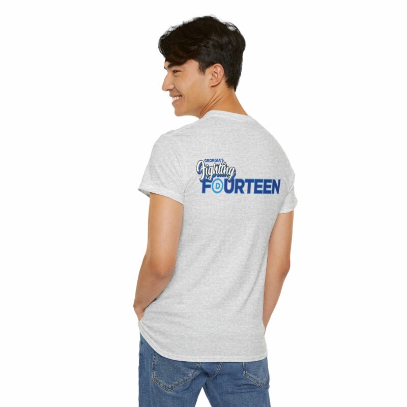 Georgia's Fighting Fourteen Unisex Heavy Cotton Tee - Image 22