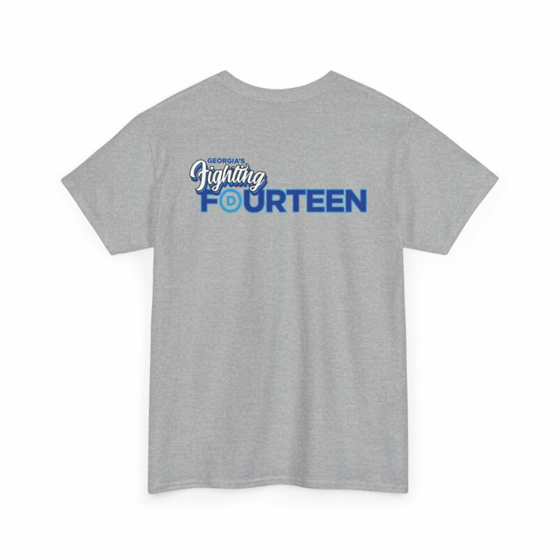 Georgia's Fighting Fourteen Unisex Heavy Cotton Tee - Image 59