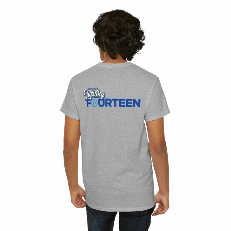 Georgia's Fighting Fourteen Unisex Heavy Cotton Tee - Image 74