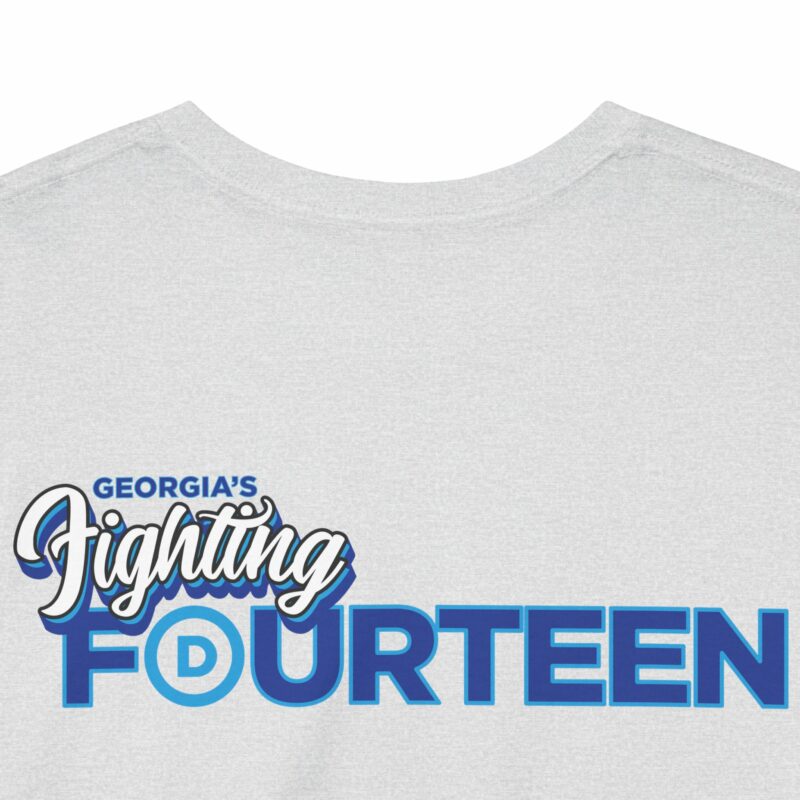 Georgia's Fighting Fourteen Unisex Heavy Cotton Tee - Image 11