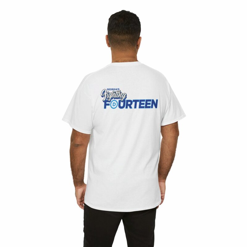 Georgia's Fighting Fourteen Unisex Heavy Cotton Tee - Image 28