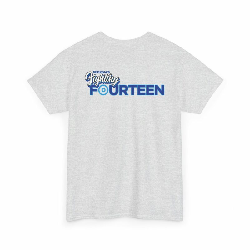 Georgia's Fighting Fourteen Unisex Heavy Cotton Tee - Image 5