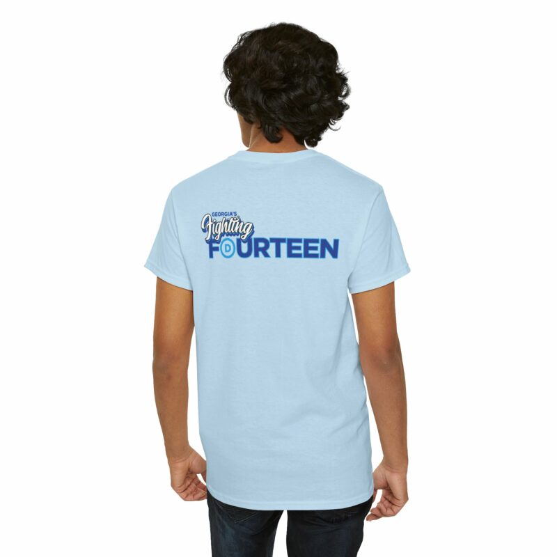 Georgia's Fighting Fourteen Unisex Heavy Cotton Tee - Image 101