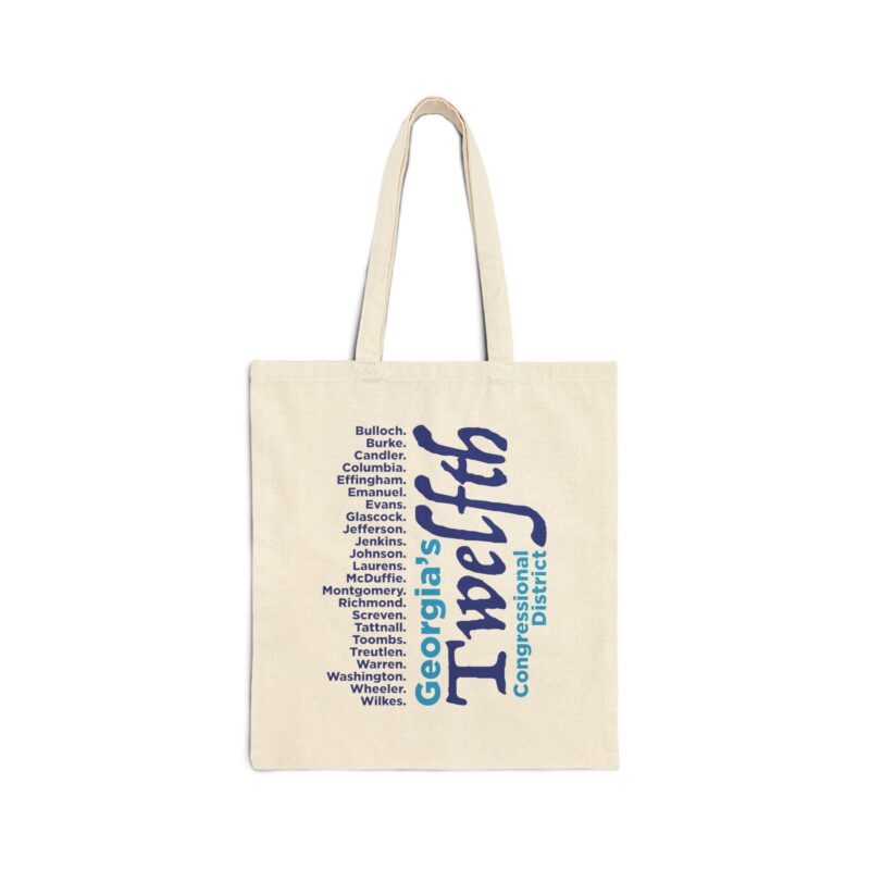 Twelfth Congressional District Canvas Tote Bag - Image 2
