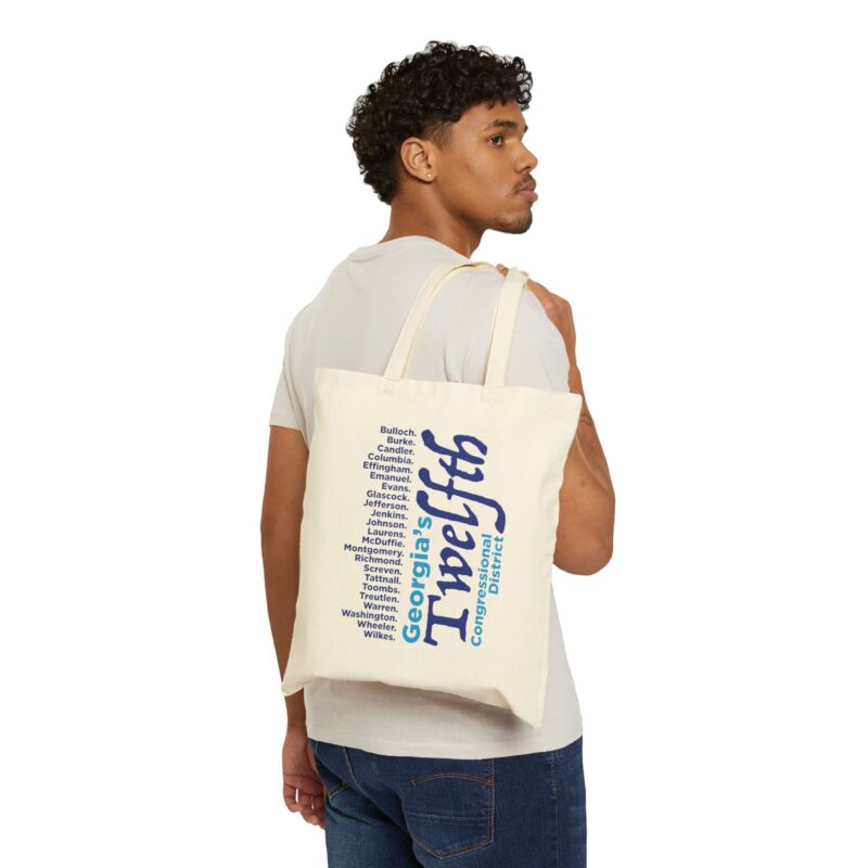 Twelfth Congressional District Canvas Tote Bag